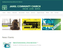 Tablet Screenshot of jamul.org